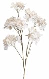 クラブパック12の人工ベージュHydrangea Floral Sprays 29インチ
