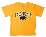 ショップカレッジウェア UCバークレーキャル トドラーTシャツ ゴールド 24M ゴールド