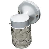 Boston Harbor W15WH01-33883L 1-Light Jelly Jar Fixture [並行輸入品]