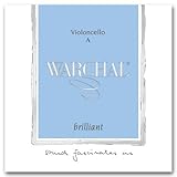 Warchal Brilliant Cello A String - Hyronalium Winding - Synthetic Core - Medium [並行輸入品]