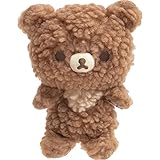 リラックマ チャイロイコグマのぎゅーっとぬいぐるみ サクラノコリスのてづくりぬいぐるみ チョコレートラテカラー MF21701