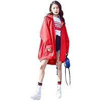 SUNNUY レディース トレンチコート 春 スプリング トップス ジャケット ロングコート フード付き 長袖 オーバー 膝丈 スリム アウター ゆったり 無地 大きいサイズ オシャレ 薄手 カジュアル