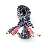 S端子ビデオオーディオケーブル 延長 2m