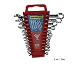 器具が組み合わせレンチセットwith Store and Go Keeper、メトリック、6 mm – 14 mm、17、19、22 mm、12ピース16837-nf