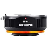 K&F CONCEPT マウントアダプター Canon対応 EOS EFマウントレンズ Fujifilm対応 FX Xマウントカメラ 装着用 レンズアダプター EF-FX PROⅡ 艶消し仕上げ 反射防止 無限遠実現 メーカー直営店