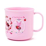 なかよしフレンズのSmile耐熱プラコップ　うさちゃんのスウィートベリーガーデン　日本製　N5803140