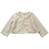 《秋冬春対応》(日本製) Pample Mousse(パンプルムース) 表起毛スムースボレロ 90cm/IV NO.DP-73252