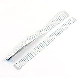 uxcell リボンケーブル　フラットケーブル　データケーブル　10本入 32ピン　ホワイト　Aタイプ