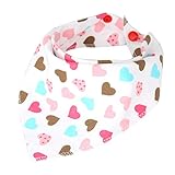 Lovoski 綿　ベビー　幼児　ビブ　唾液タオル　よだれかけ　ネックスカーフ　ソフト　かわいい　全10種類 - パターン3