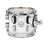 Pacific Drums PDCM0708STPW 7 x 8 Inches Tom with Chrome Hardware - Pearlescent White [並行輸入品]