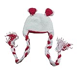 XueXian ベビーニット帽 ニットキャップ ベビー キッズ 耳あて 帽子 赤ちゃんニット帽 暖かいハット