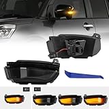 POPMOTORZトヨタシーケンシャルドアミラーウインカー新型ライズ200系 (A200A/A210A ）タンク カスタム M900A/M910A純正加工LED【流れる/全点滅 切替可能】 車検対策済みサイドミラーウインカー