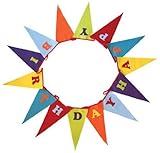 グローバルアフェア フェルトフラッグ ハッピーバースディ FFH6