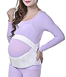 Snone妊婦帯 腹帯 マタニティベルト 産前 マタニティベルト 通気性良 簡単装着 腰痛対策 産前 サポートベルト ダブルベルトセット