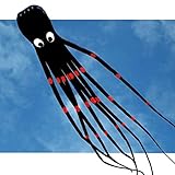 超大型 8M 3D 軟体 巨大なタコの凧 カイト 飛び、持ち運びやすいです。タコ
