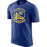 ステファン・カリー Tシャツ ウォリアーズ Tシャツ ナイキ Tシャツ NBA ブルー Name & Number Performance T-Shirt - L [並行輸入品]