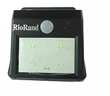 RioRand®　第三世代　ソーラーLEDライト　センサー搭載　アウトドアライト　ソーラーライト