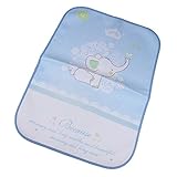 Dovewill 赤ちゃん　交換用マット　おむつ 取替えマット　シート　パッド　防水　ソフト　可愛い　3パタン4サイズ選べる - 50x70cm, 象