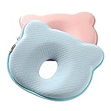 CREDIBLE　ベビー 枕 向きぐせ 矯正 絶壁 防止 やわらか 低反発 ドーナツ まくら CREDIBLEオリジナルグッズセット (ピンク)　BM0202