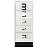 BISLEY ビスレー H298BNL マルチ収納ケース / キャビネット Basic 29 ベーシック 29 【8段】ホワイトTX