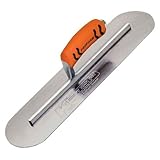 Kraft Tool CF447PF Carbon Steel Pool Trowel with ProForm Handle 13-5/8-Inch Shank, 16 x 4-Inch [並行輸入