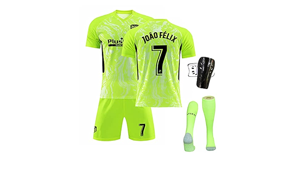 Amazon Co Jp ユニフォーム サッカーユニフォーム子供大人用 21年アトレティコマドリードホームアンドアウェイジャージ 上下セットジャージとソックス サッカージャージ Tシャツ半ズボン サッカーウェア レプリカマッチ トレーニングチームスポーツウェア 通気性 ユニ