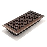 Accord AMFRLRBCH410 Charlotte Floor Register, 4-Inch x 10-Inch(Duct Opening Measurements), Light Oil