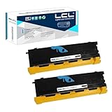 LCL エプソン用 LPA4ETC7 LPB4T11 増量 3000枚 再生トナーカートリッジ (2パック ブラック) 対応機種: LP-1400 LP-S100