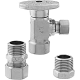 QRTR TURN ANG VLV 1/2FIPX3/8OD HEAVY VALVE PB LEAD FREE [並行輸入品]