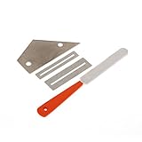 ギターネックフレット クラウニング ファイル ＋指板フレットレベリングルーラー+研削プロテクタ...