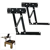 yaekoo 1set Lift Up TopコーヒーテーブルメカニズムDIYハードウェア継手家具ヒンジスプリング