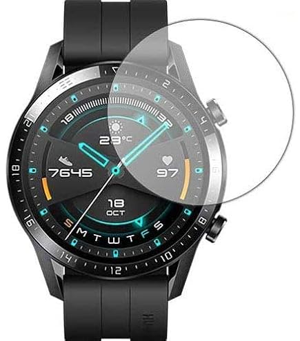 HUAWEI WATCH GT2 46mm【9Hガラスフィルム】 Amazon.co.jp: ELMK【2枚セット】For Huawei Watch GT2 46mm