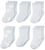 リトルジラフ ベビーソックス 6点セット(ブルー) 0-12M lg0047-01 【正規代理店輸入】