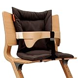 Leander リエンダー Cushion for high chair ハイチェア クッション Coal コール 305078 イス 赤ちゃん ベビーチェア [並行輸入品]