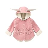 かわいい　兎　フード付き　コート/アウター/上着　ベビー服　女の子　赤ちゃん服　幼児　子供服　女の子　　長袖　4サイズ　キッズ服　満月/出産祝い/プレゼント70CM－80CM－90CM－100CM（1