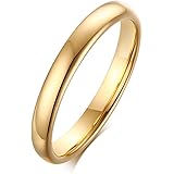[Rockyu] ジュエリー アクセサリー ブランド クラシック シンプル 指輪 メンズ レディース タングステン リング 3mm 4mm 6mm 8mm 甲丸指輪 鏡面処理 金属感 肌に優しい