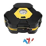 DC 12V タイヤインフレータ タイヤポンプ 空気圧縮機 ポータブルタイヤインフレータ ポータブルタイヤポンプ インフレーションノズルアダプタ