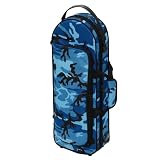 キクタニ リュックタイプにもなる トランペット、コルネット、ロータリートランペット 軽量ケース カモフラージュ柄 TR-CAMO BLU