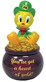 Looney Tunes You've Got A Heart of Gold Trinket Box by Westland Giftware [並行輸入品]
