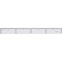 Amazon | 西敬 ニューアクリル定規40cm NA-4030 | 定規 | 文房具