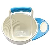 B-PING　すり鉢 　マッシュ&サーブボウル　研磨　ベビー食器　離乳食調理器具　離乳食食器　研磨碗　出産祝い　 (ブルー)