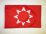 Oglala Sioux Tribeフラグ18 " x 12 " cords – Oglalaラコタ小さなフラグ30 x 45 cm – バナー18 x 12 in – AZフラグ