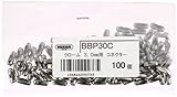 ニッサチェイン 真鍮 コネクター ボールチェーン径3.0mm用 100入 BBP-30C クローム