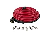 ラップon屋根樋、ケーブル、レッド 120' (Feet) 14123