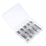 SunniMix 銅管コネクタ　銅管　バレル圧着　スリーブ　コネクタ　約100個入り　プラスチック包装　ボックス1個　