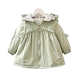 (チェリーレッド) CherryRed 子供服 子供コート キッズコート アウター トレンチコート 防風 保温 可愛い 110 グリーン