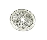 Carpe Diem Hardware 309-24 Millennium Round Escutcheon, Small, Platinum [並行輸入品]