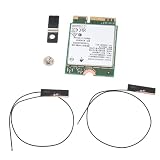 BE200NGW ネットワークカード、NGFF M.2 WiFi 7 カード最大 5800Mbps 2.4/5/6G MU MIMO (アンテナ内蔵 WiFi 7 カー)