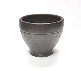 タイ製陶器鉢 クラフト 497-20cm 3個入り ／植木鉢