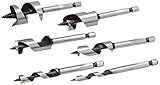 TruePower 09-0279 Wood Boring Stubby Auger Bit Set (6 Piece) by TruePower